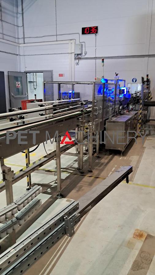 Used 2017 HDPE Bottling line for Liquid Detergents