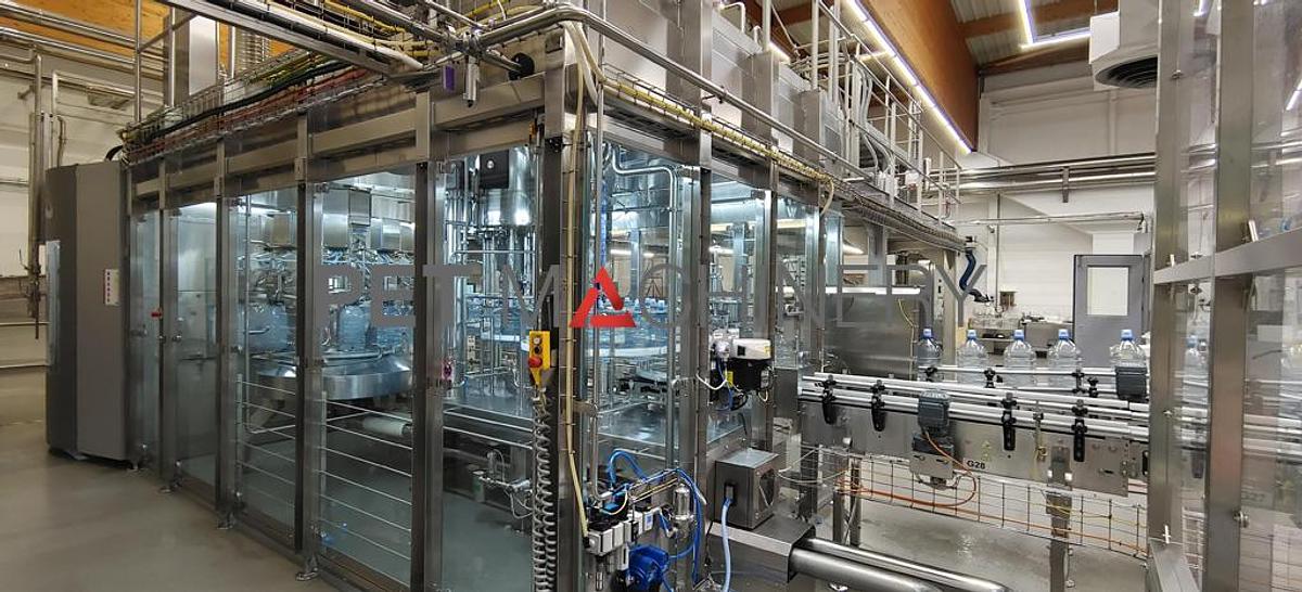 Used 2022 Complete SMI Bottling Line for Still Mineral Water in 6.0L PET bottles