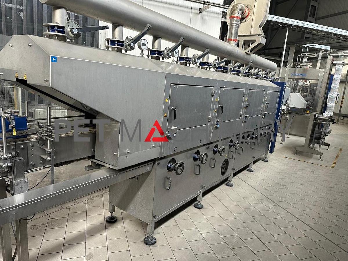 Used 2012 Krones PET Bottling Line for Flat and Carbonated Mineral Water