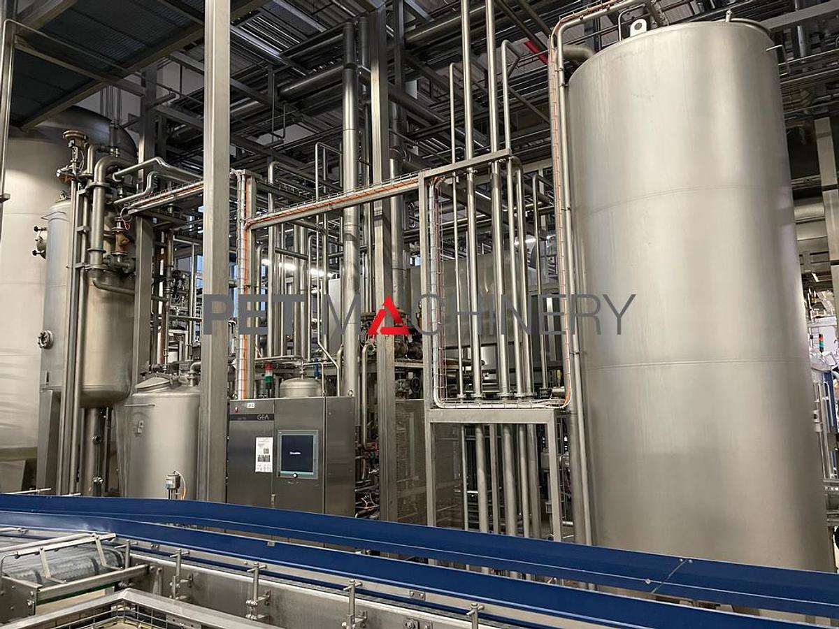 Used 2010 Krones Ultra Clean PET Bottling line for CSD, Cider, Water