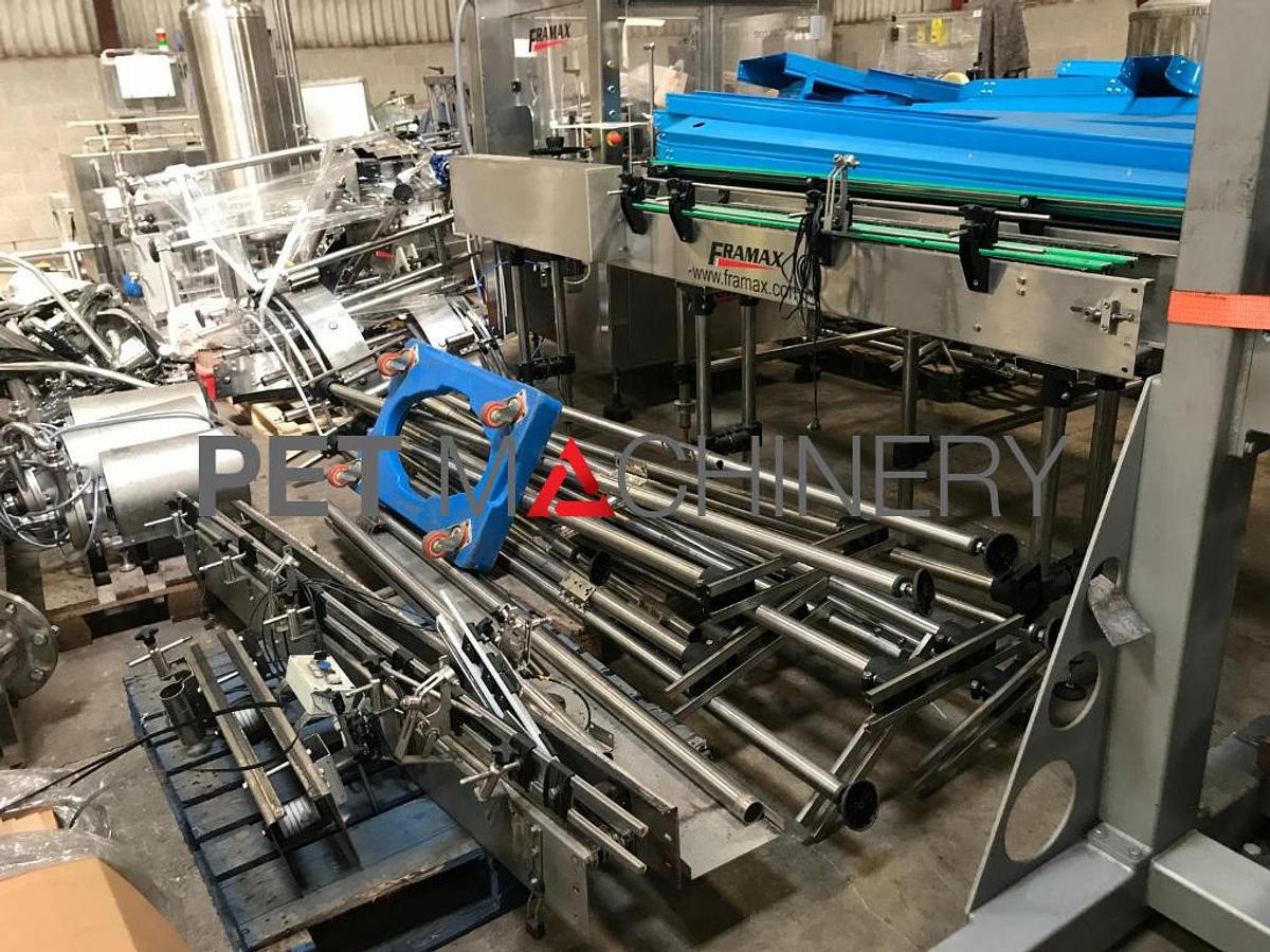 Used 2019 Framax Modulblock Glass Bottling line