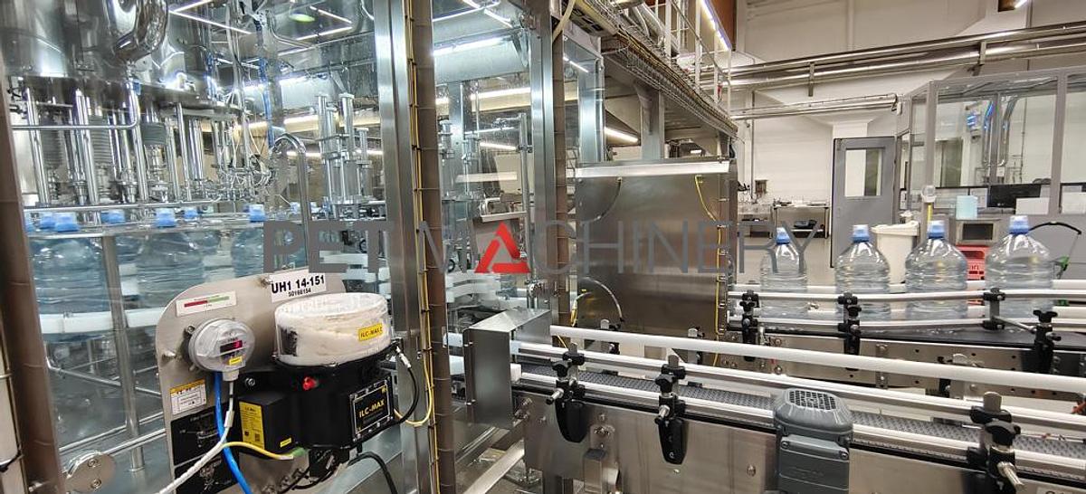 Used 2022 Complete SMI Bottling Line for Still Mineral Water in 6.0L PET bottles