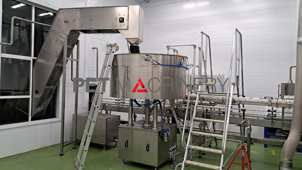 Used 2017 HDPE Bottling line for Liquid Detergents