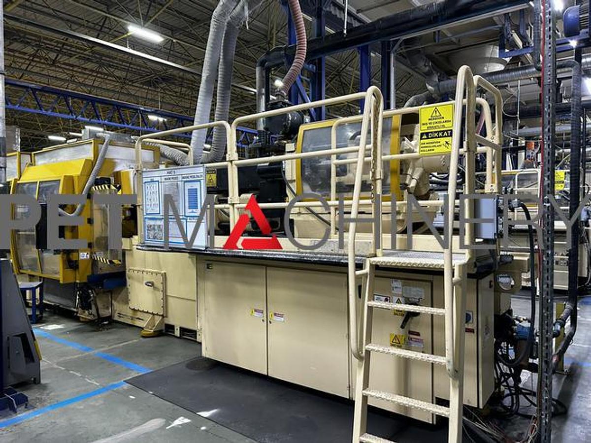 Used 1998 Husky GL 300 PET Preform Injection Moulding system