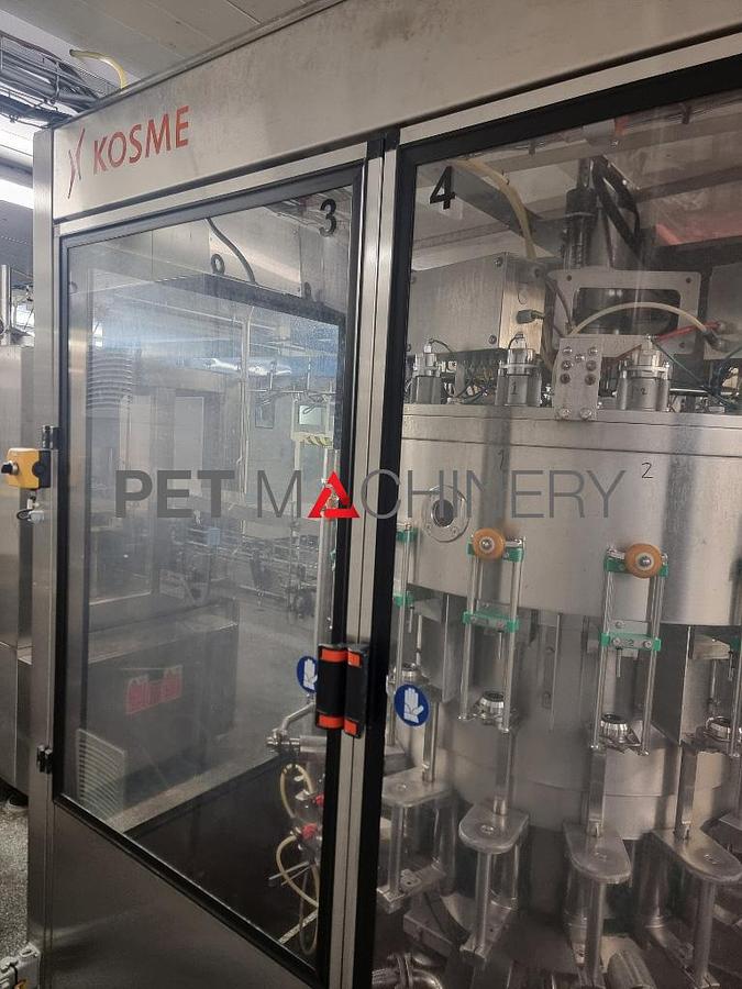 Used Kosme KSB 4R based Carbonated Soft Drinks Bottling Line