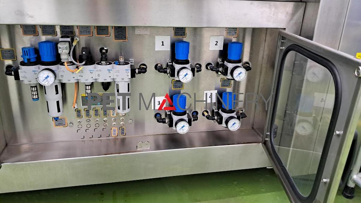 Used 2017 HDPE Bottling line for Liquid Detergents
