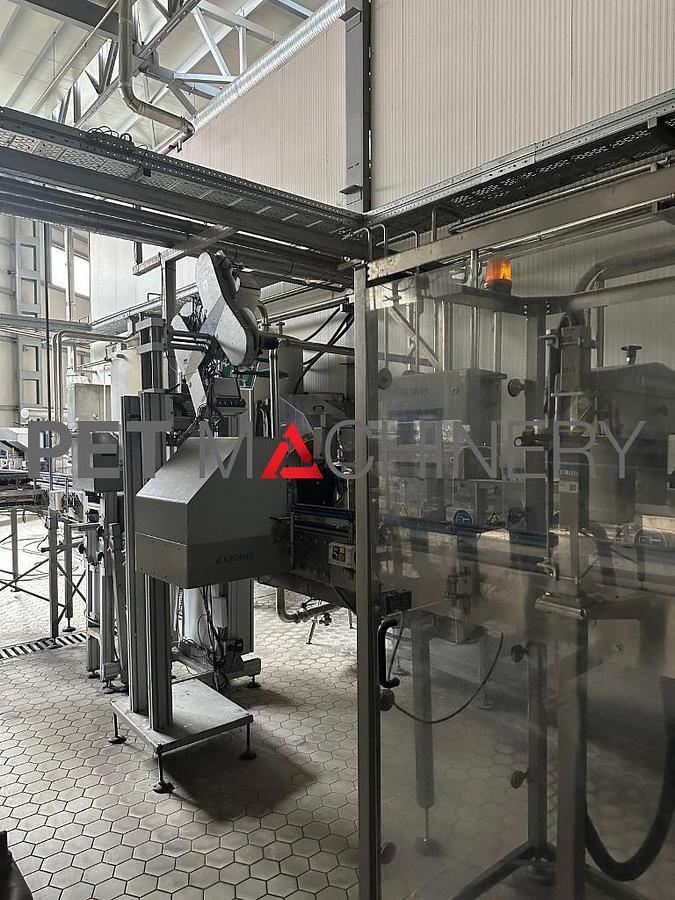 Used 2012 Krones PET Bottling Line for Flat and Carbonated Mineral Water