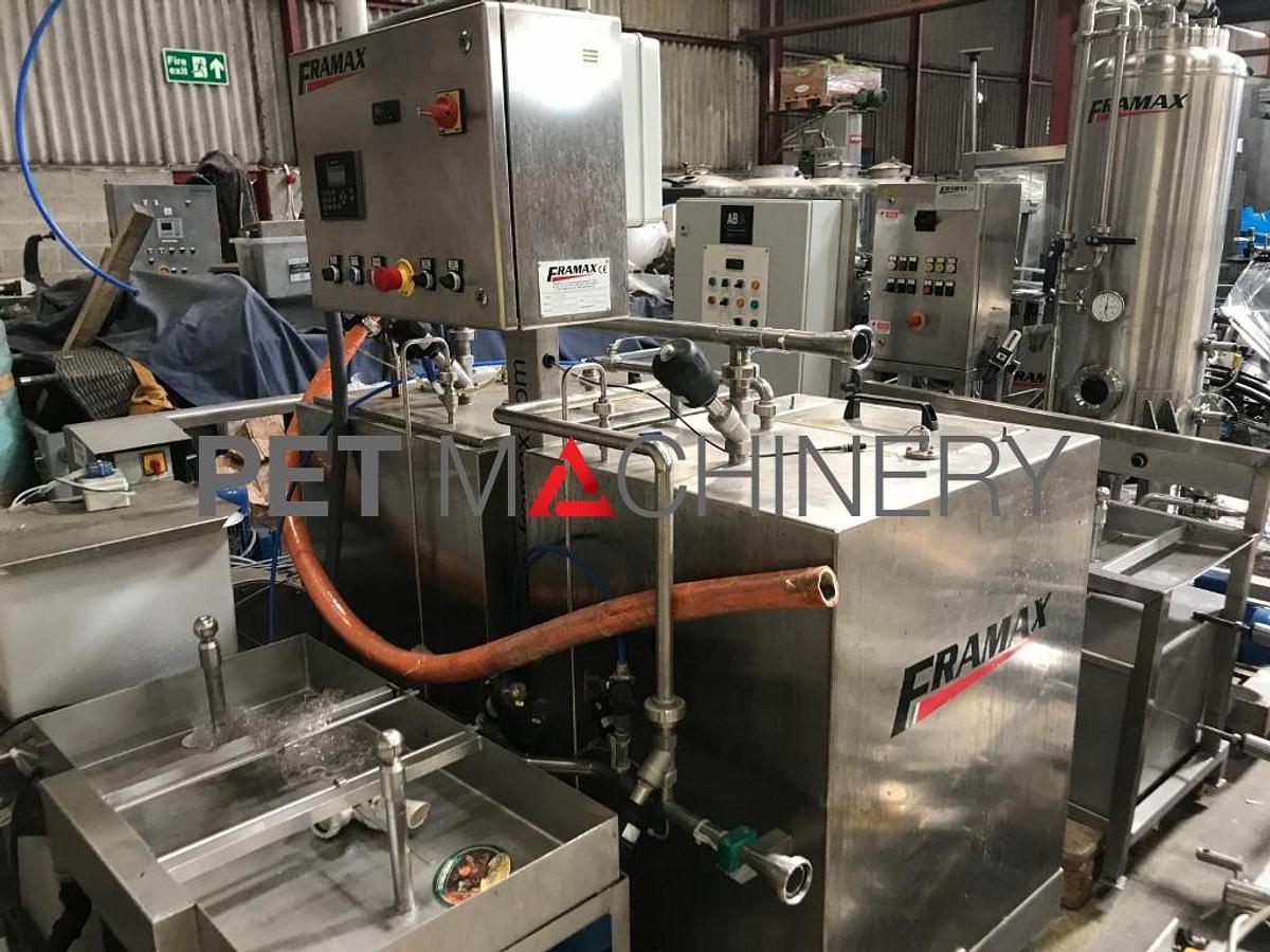 Used 2019 Framax Modulblock Glass Bottling line