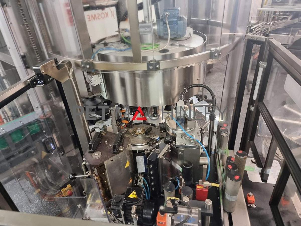 Used Kosme KSB 4R based Carbonated Soft Drinks Bottling Line