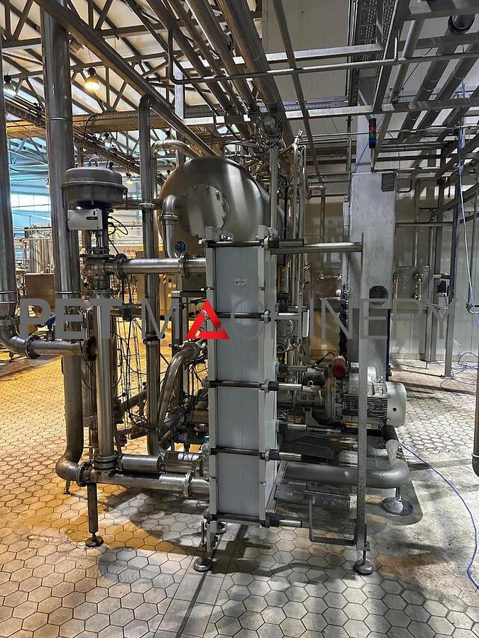 Used 2014 Krones Glass Bottling Line for Still and Carbonated Mineral Water