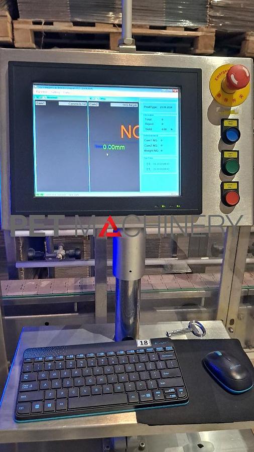 Used 2017 HDPE Bottling line for Liquid Detergents