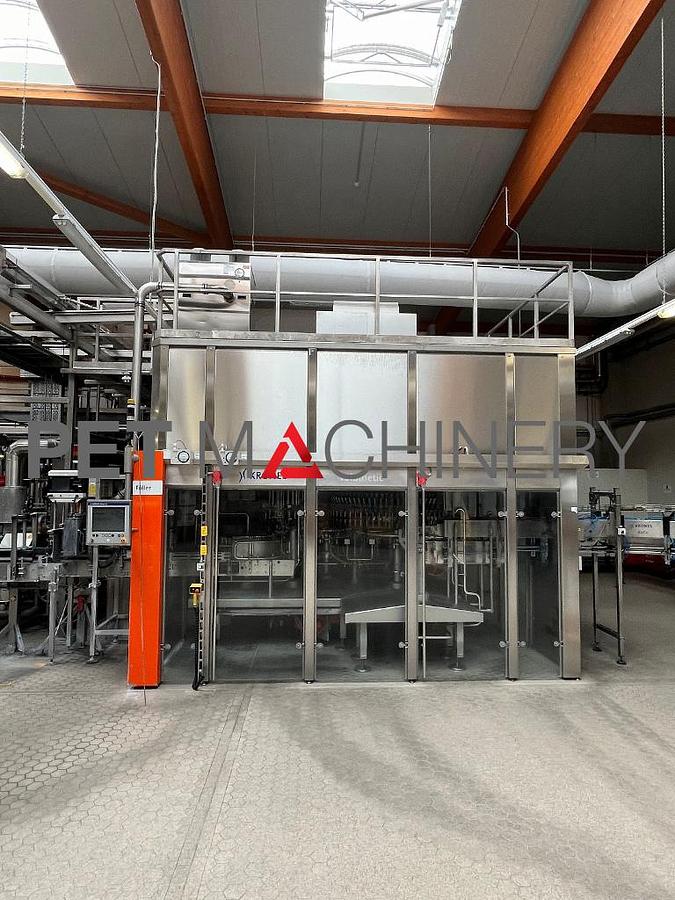 Usado 2008 Krones Volumetic Llenadora/taponadora de PET de 72 válvulas