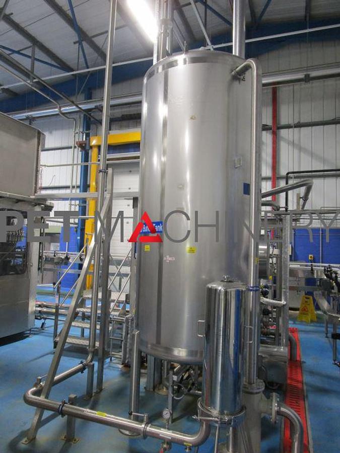 Used 2008 Sidel SBO 20 Universal / 2017 Europa WM Combi Filler/Capper