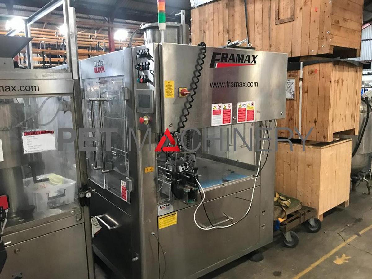 Used 2019 Framax Modulblock Glass Bottling line