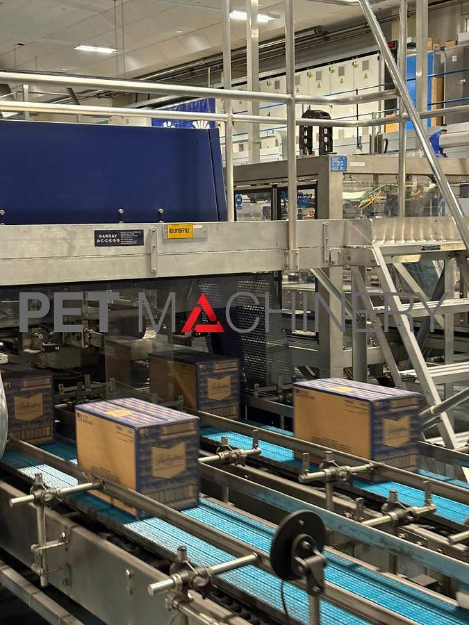 Used 2004 -2020 Krones Glass Bottling Line for Spirits