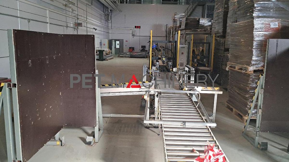 Used 2017 HDPE Bottling line for Liquid Detergents