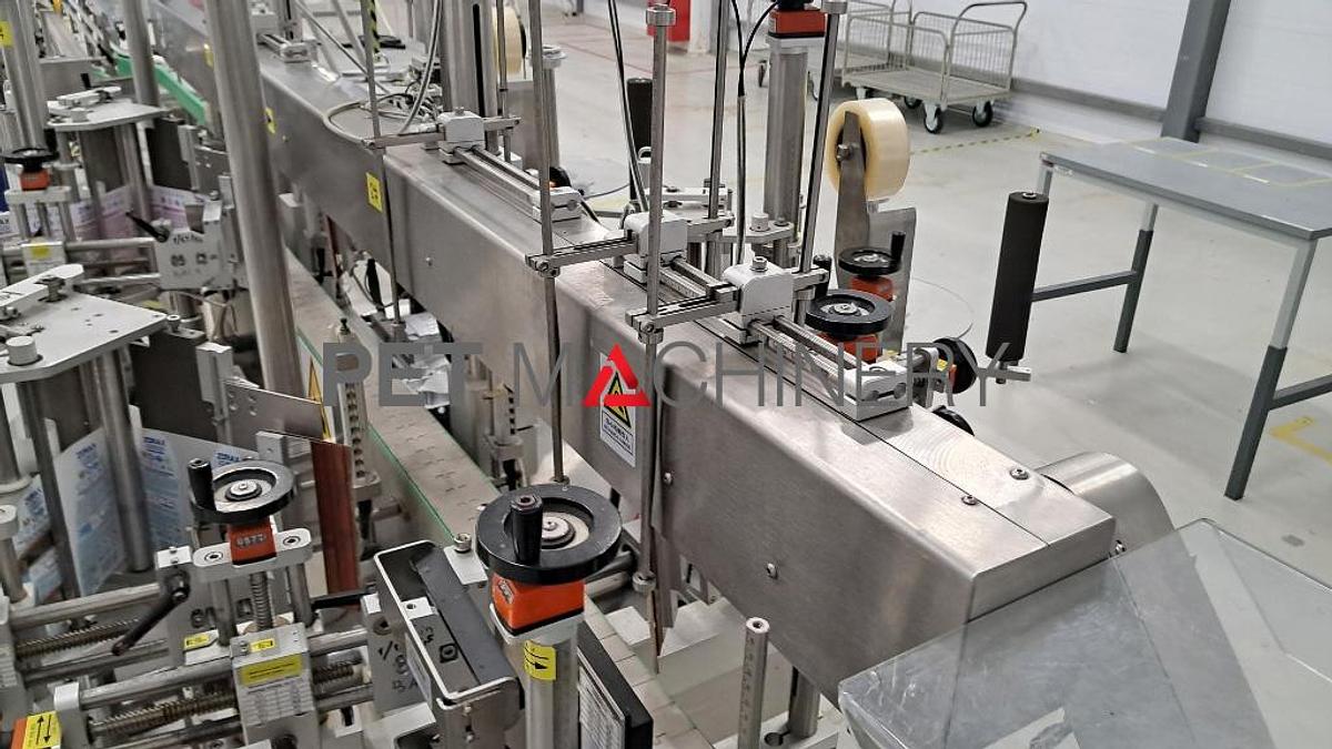 Used 2017 HDPE Bottling line for Liquid Detergents