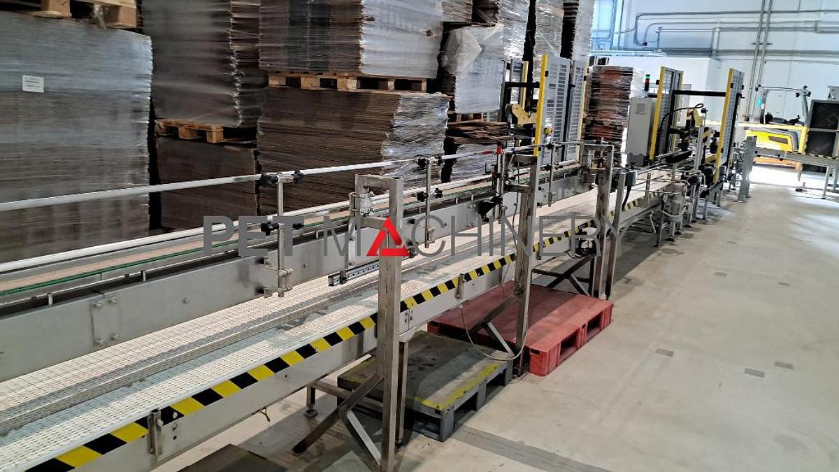 Used 2017 HDPE Bottling line for Liquid Detergents