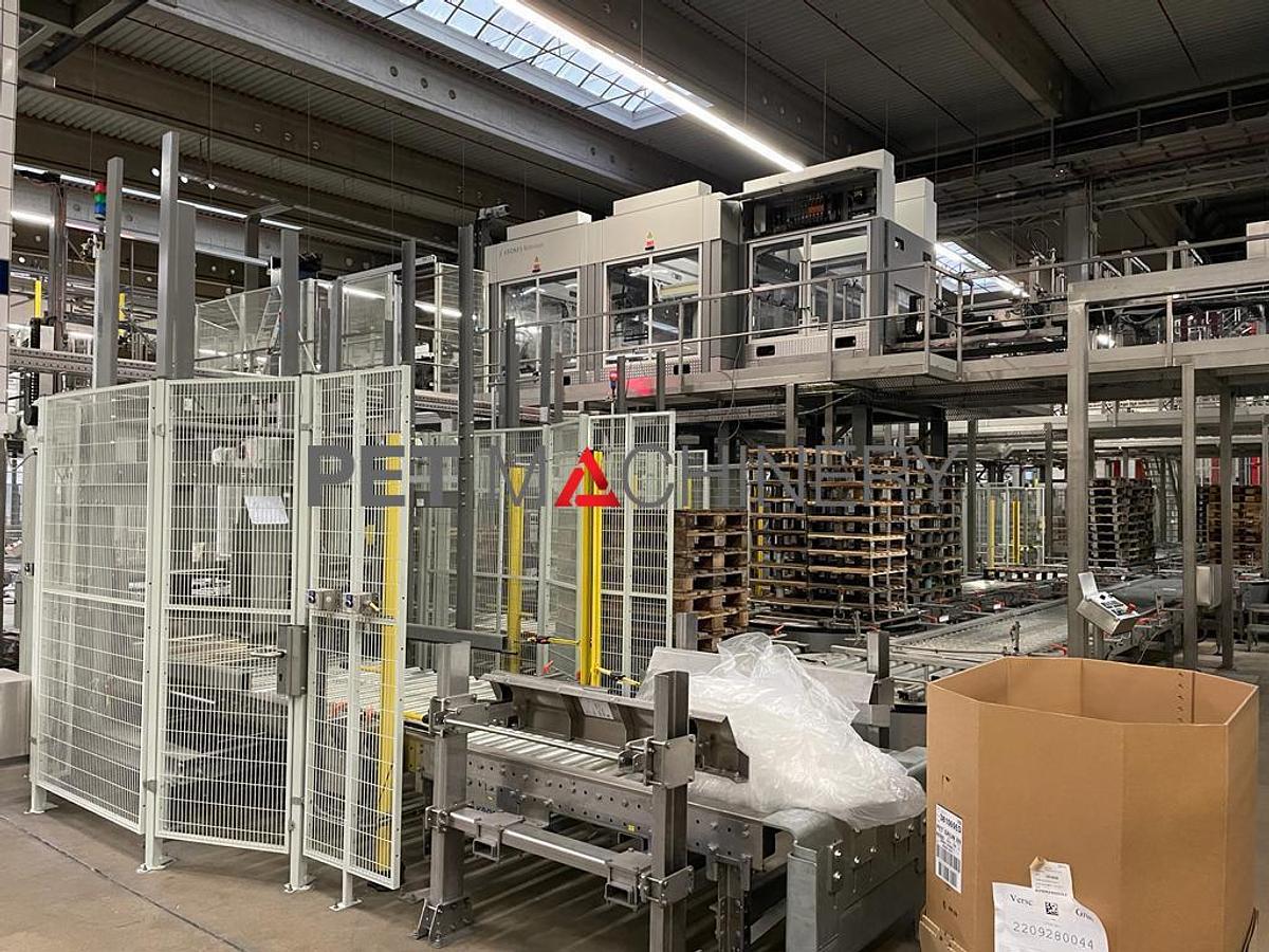 Used 2010 Krones Ultra Clean PET Bottling line for CSD, Cider, Water
