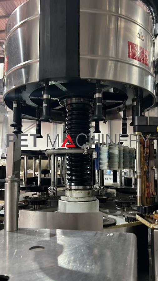 Used 2012 Krones Canmatic Hot Glue Wrap-around Labeller