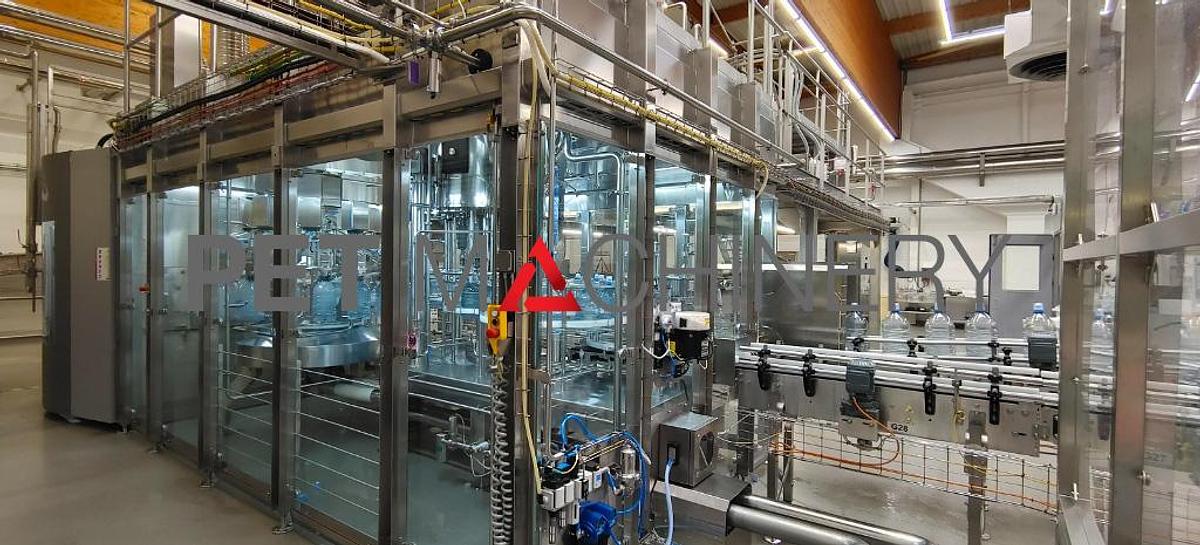 Used 2022 Complete SMI Bottling Line for Still Mineral Water in 6.0L PET bottles