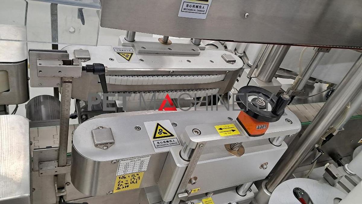 Used 2017 HDPE Bottling line for Liquid Detergents