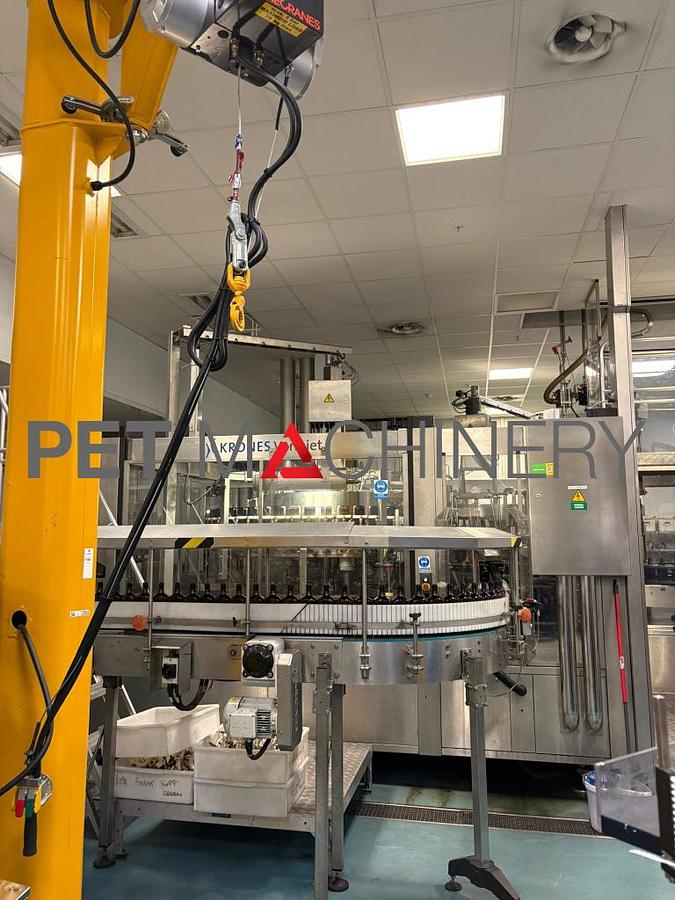 Used 2004 -2020 Krones Glass Bottling Line for Spirits