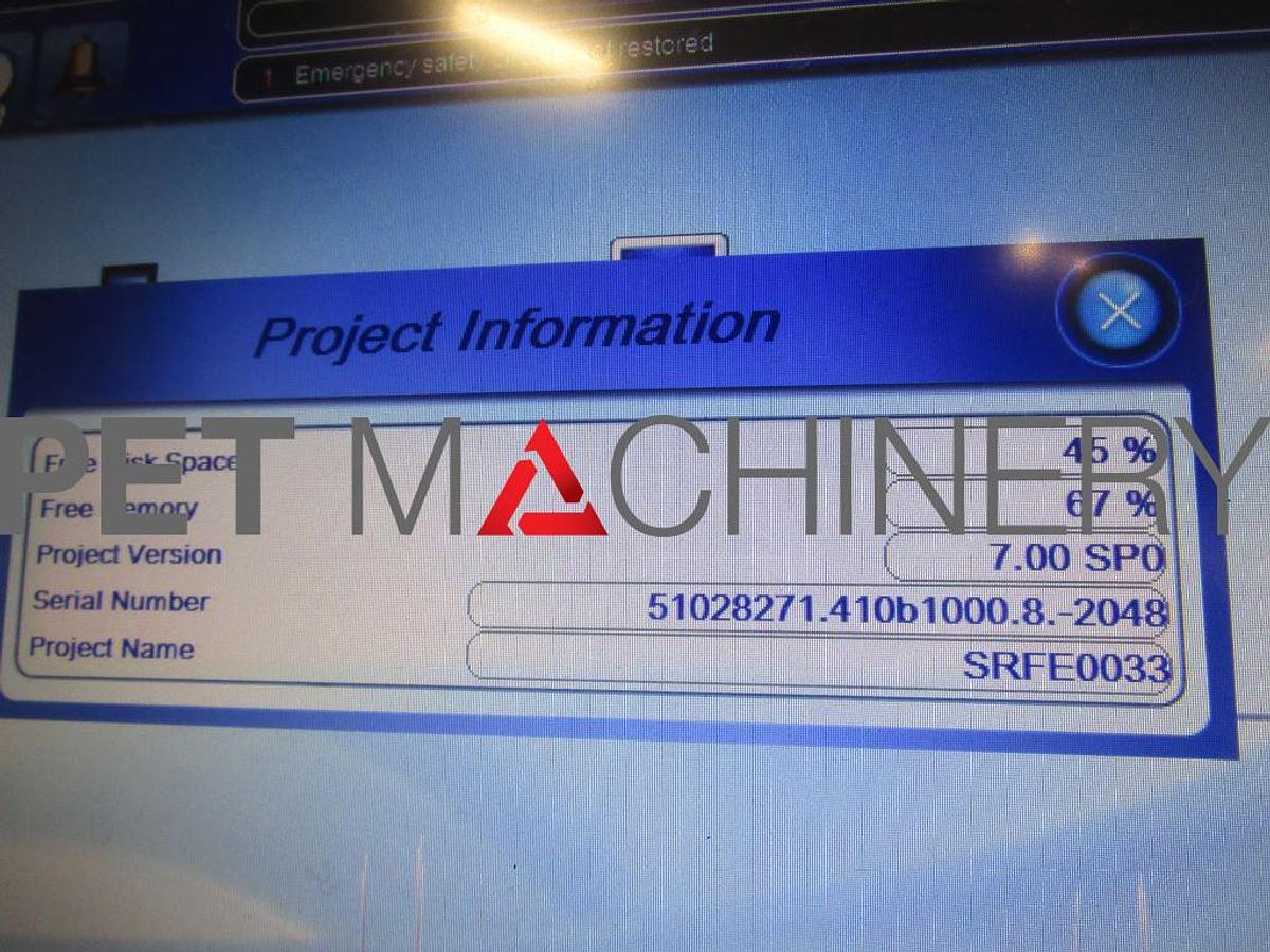 Used 2008 Sidel SBO 20 Universal / 2017 Europa WM Combi Filler/Capper