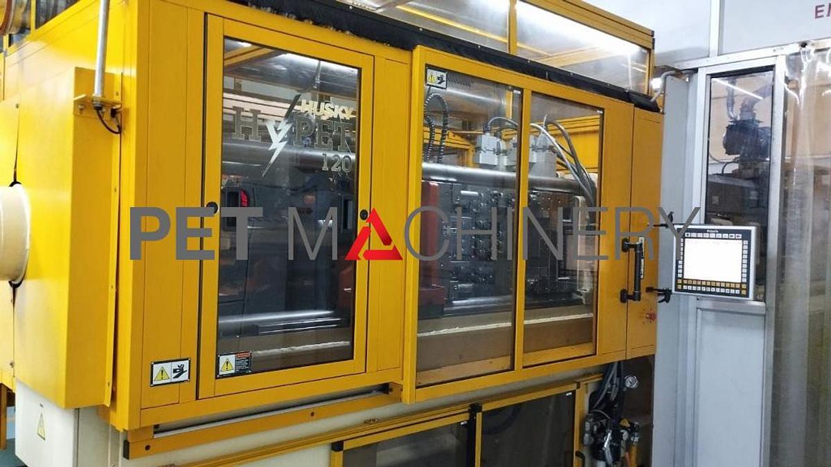 Usado 2010 Husky HyPET 120 Sistema de moldeo por inyección de preformas PET