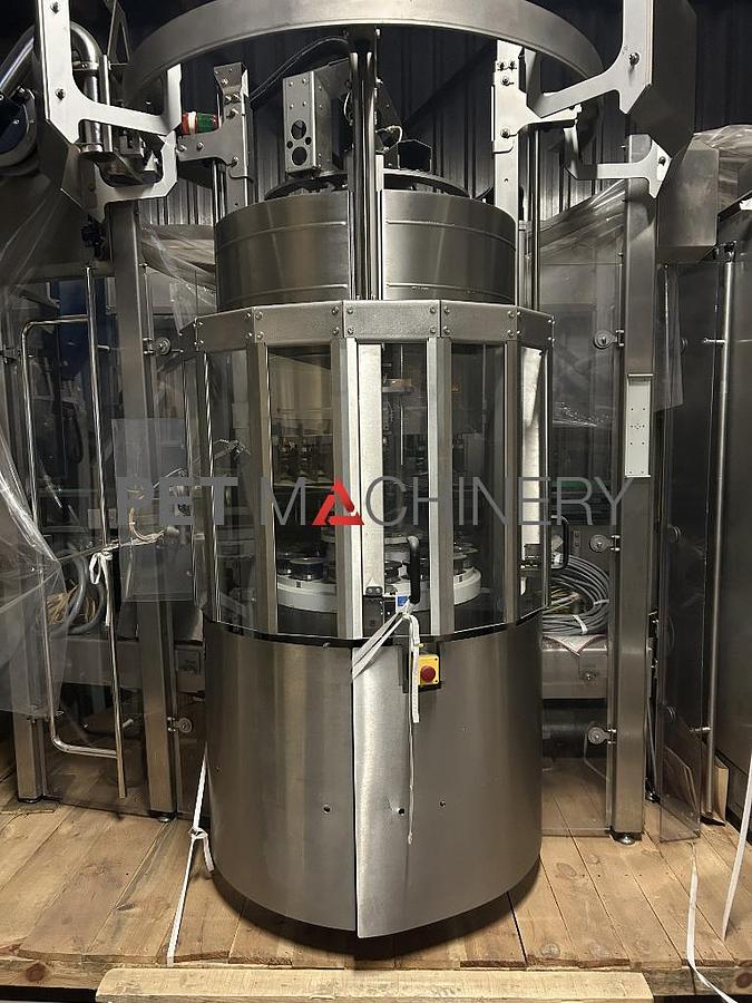 Used 2010 Complete Krones Bottle Sleeving line