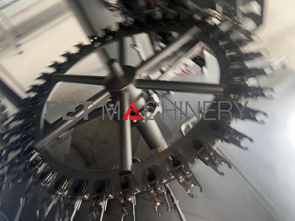 Used 2008 Krones Volumetic 72 valve PET Filler/Capper