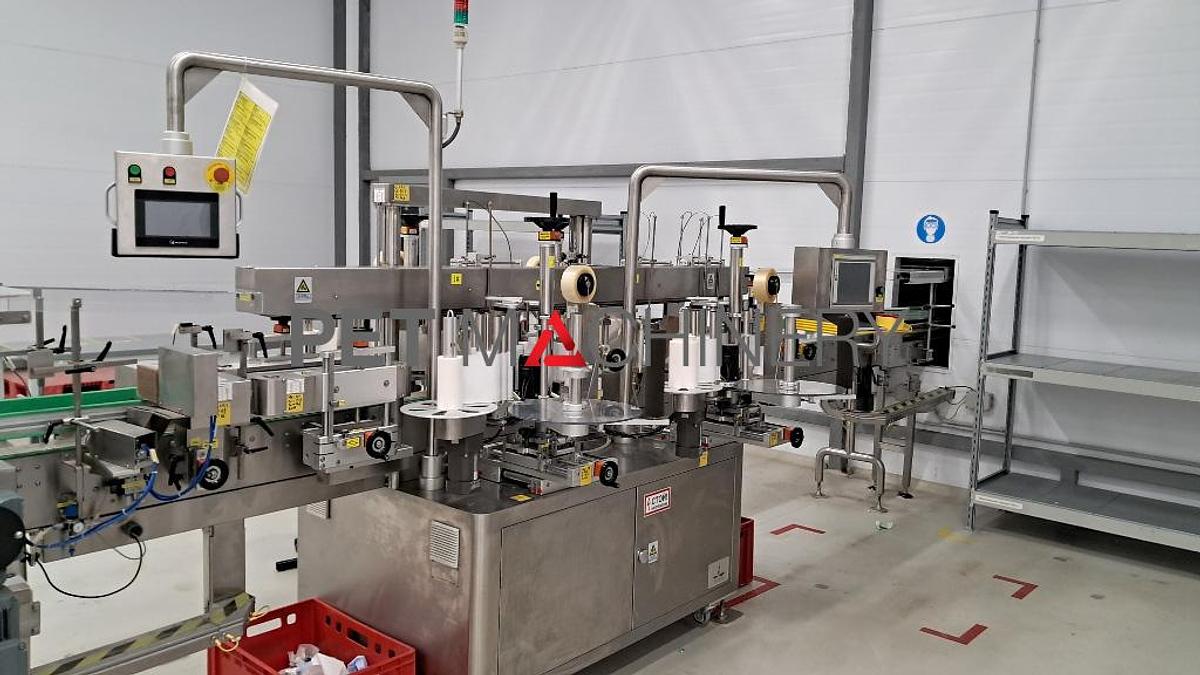 Usado 2017 Línea de embotellado de HDPE para detergentes líquidos