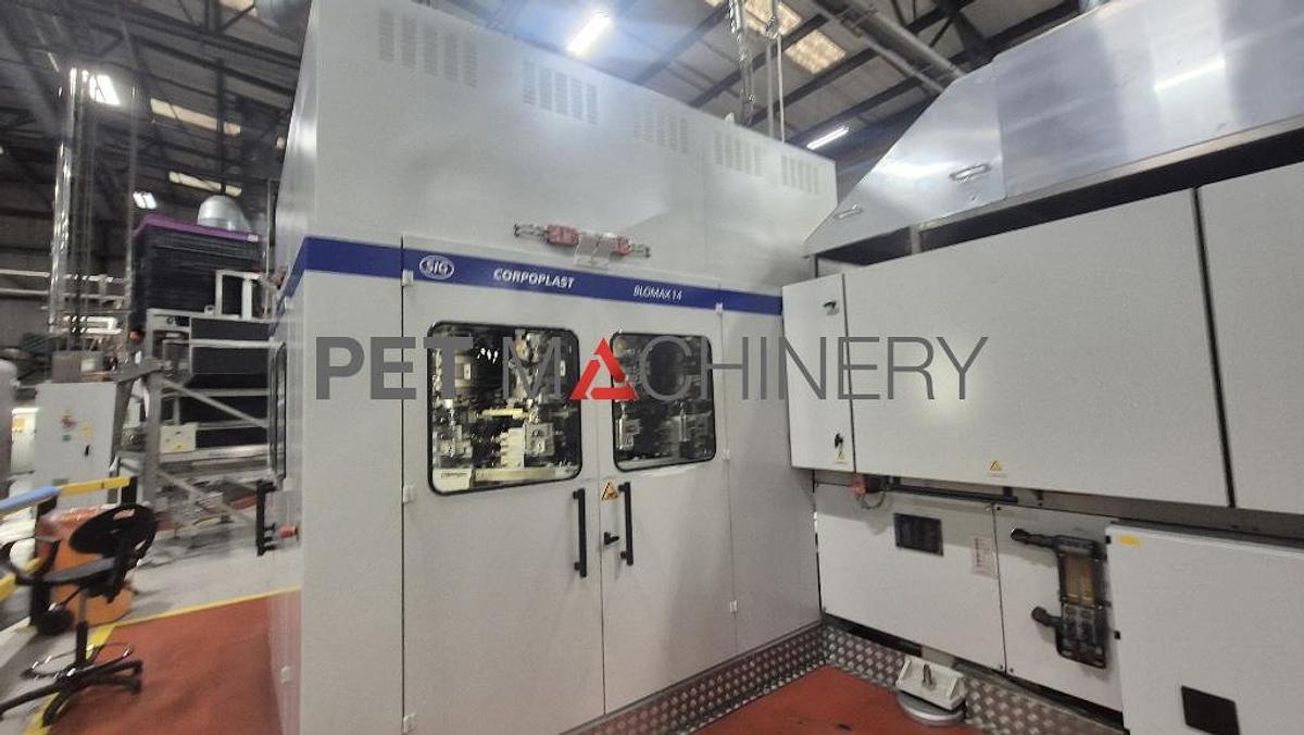 Used 2004 SIG Blomax 14 PET Stretch Blow Moulding machine