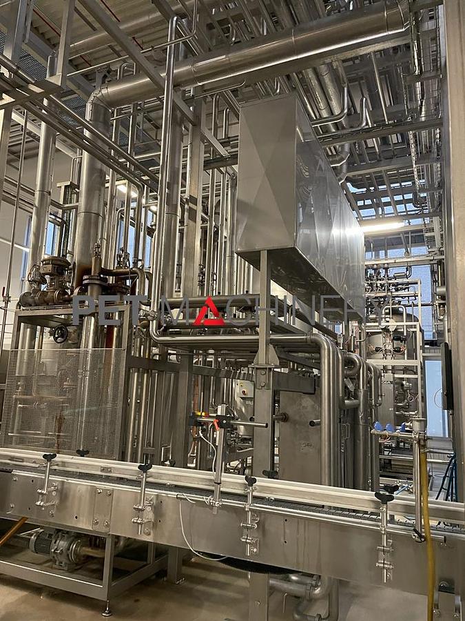 Used 2010 Krones Ultra Clean PET Bottling line for CSD, Cider, Water