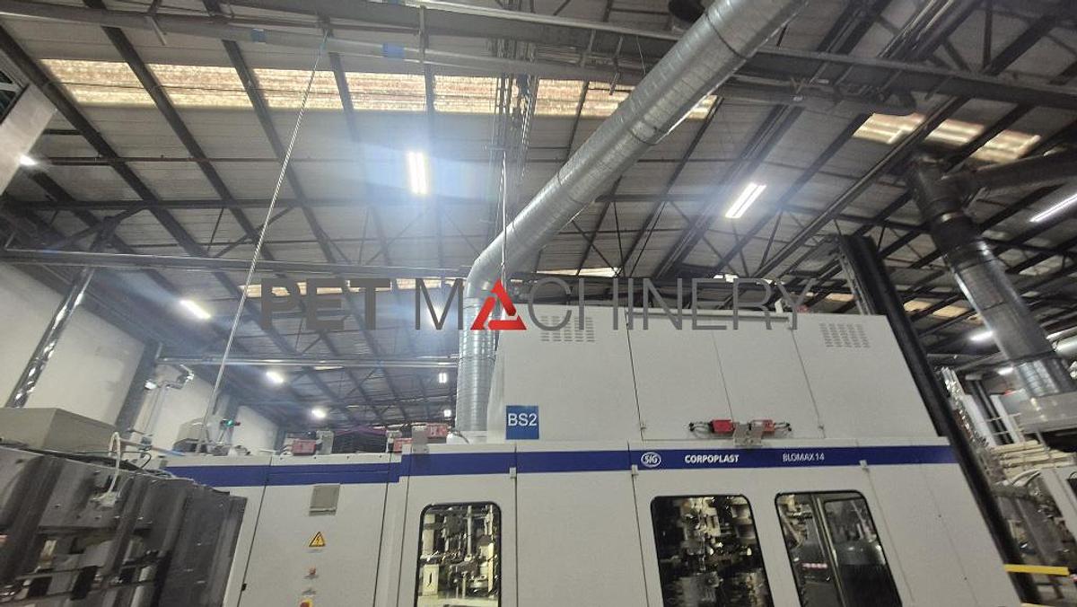 Used 2004 SIG Blomax 14 PET Stretch Blow Moulding machine