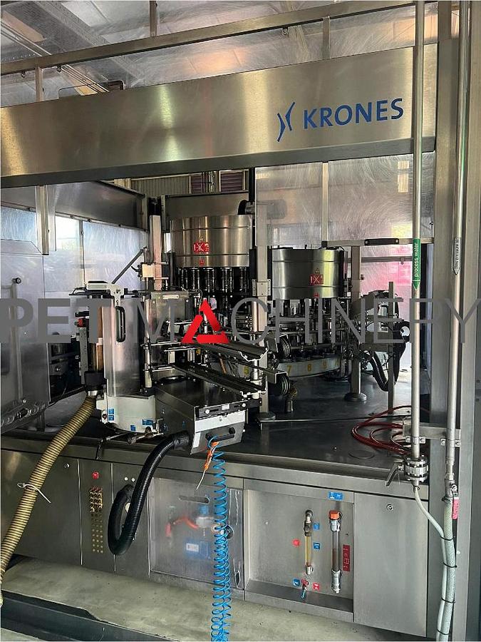 Used 2017 Krones Returnable Glass Bottling Line for Beer