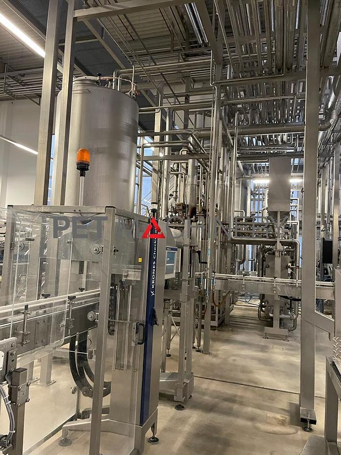 Used 2010 Krones Ultra Clean PET Bottling line for CSD, Cider, Water