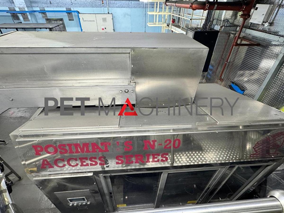 Used 2000 Posimat N20 Bottle Unscrambler