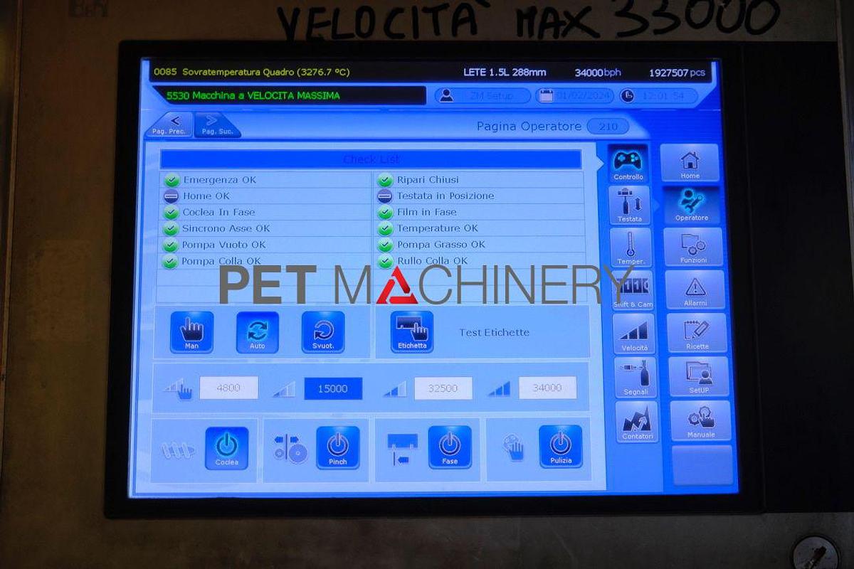 Used 2004 - 2012 PET Carbonated Soft Drinks Bottling Line
