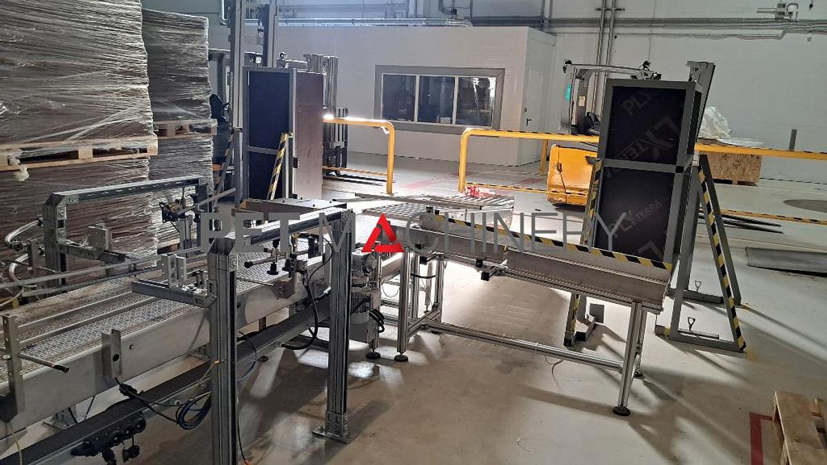 Used 2017 HDPE Bottling line for Liquid Detergents