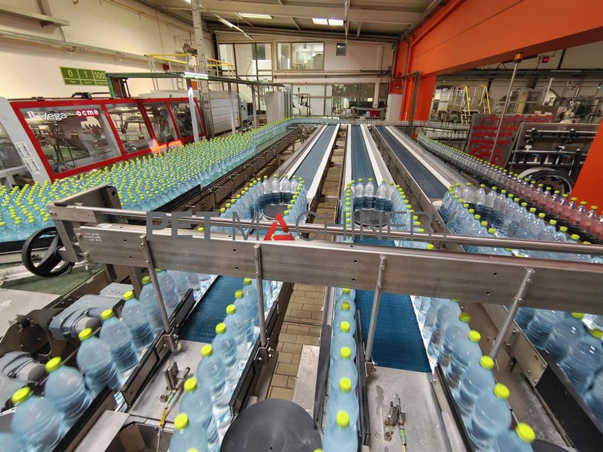 Used 1999 KHS VK-E 40/88/16/S PET Rinser/Filler/Capper for Still & Carbonated Mineral Water