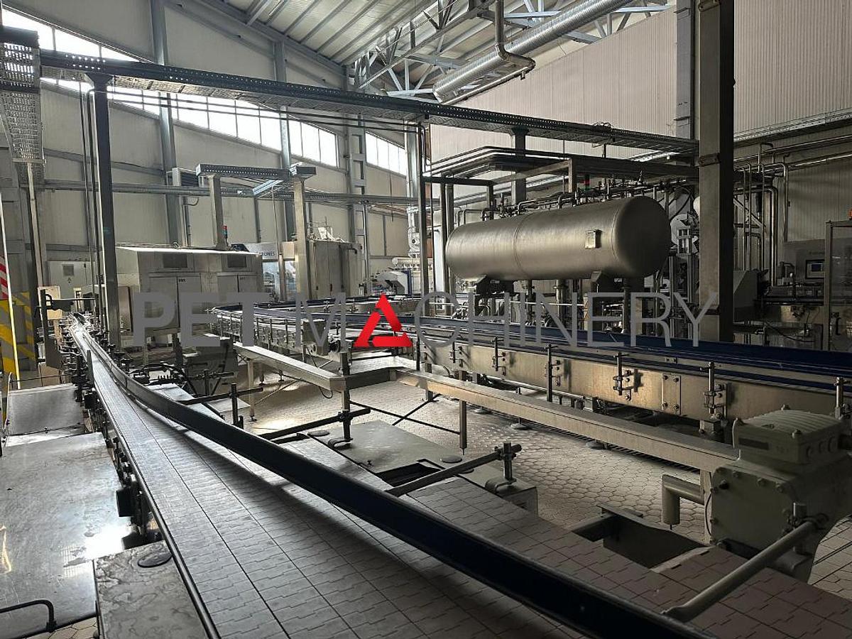 Used 2012 Krones PET Bottling Line for Flat and Carbonated Mineral Water