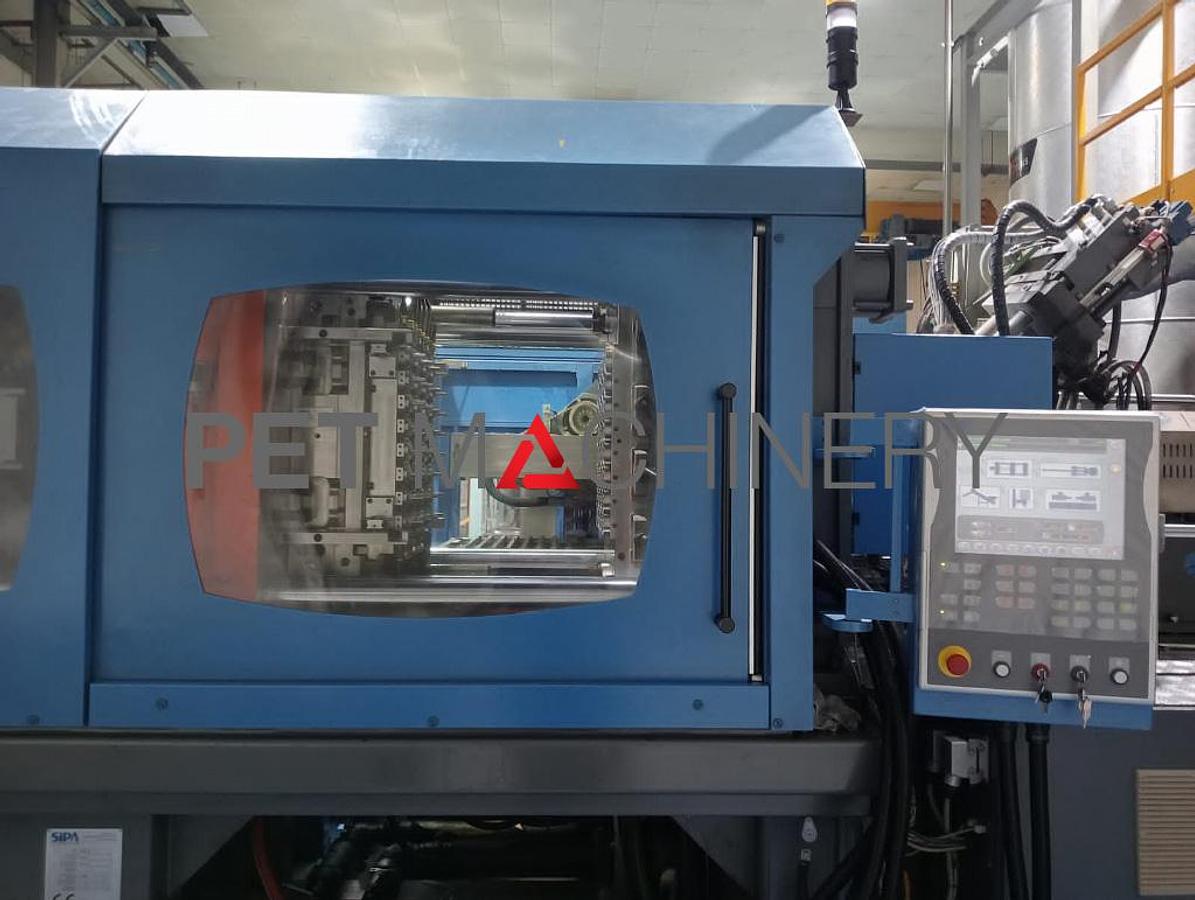 Usado 2008 Sistema de moldeo por inyección de preformas de PET SIPA PPS 48