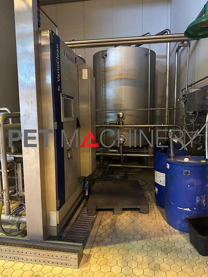 Used 2014 Krones Glass Bottling Line for Still and Carbonated Mineral Water