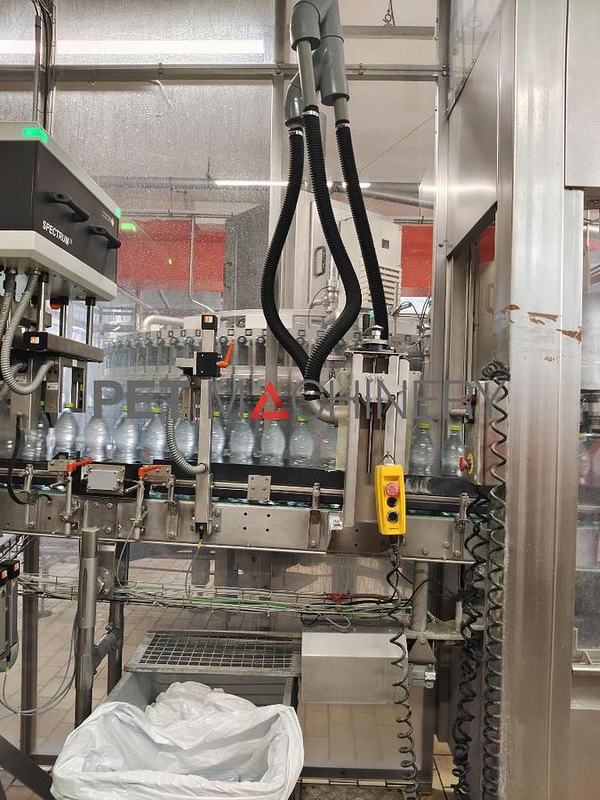 Used 1999 KHS VK-E 40/88/16/S PET Rinser/Filler/Capper for Still & Carbonated Mineral Water