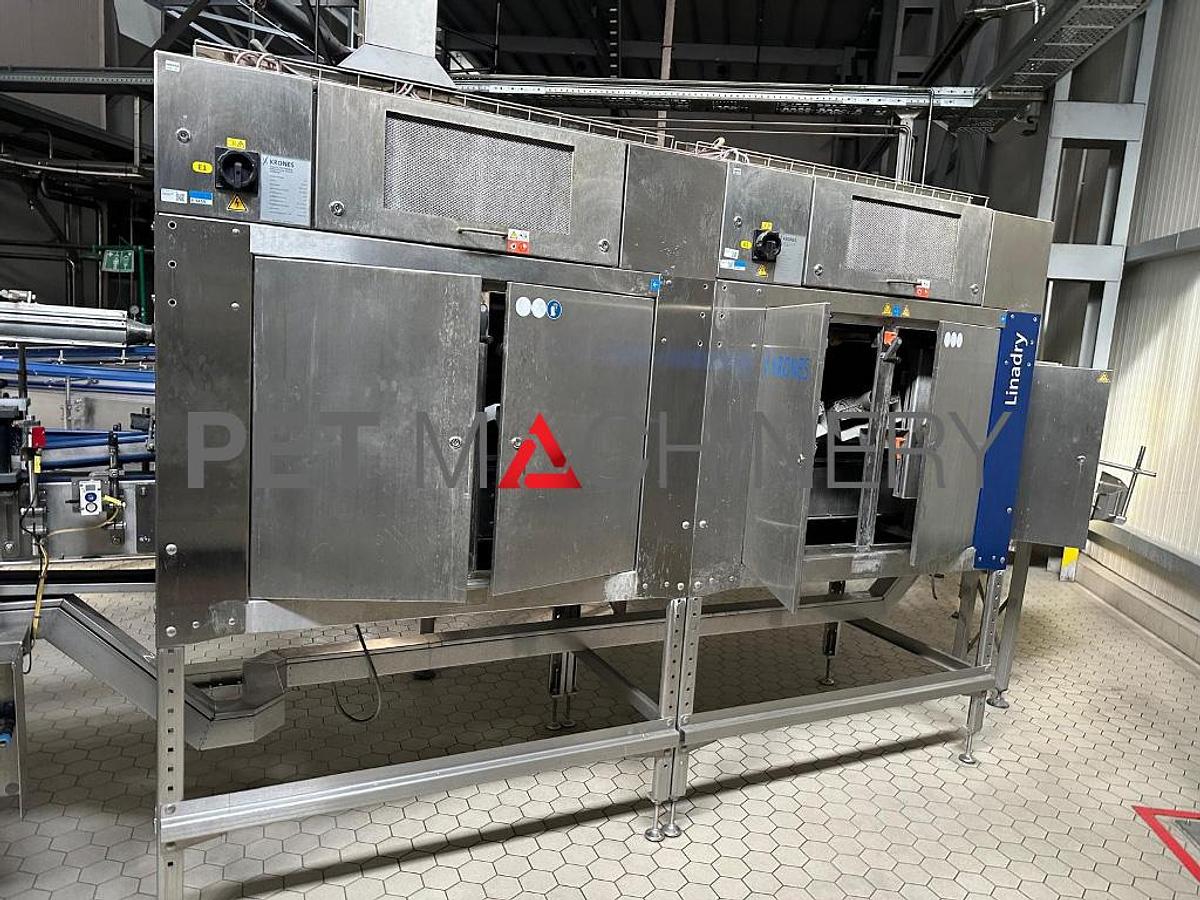 Used 2012 Krones PET Bottling Line for Flat and Carbonated Mineral Water