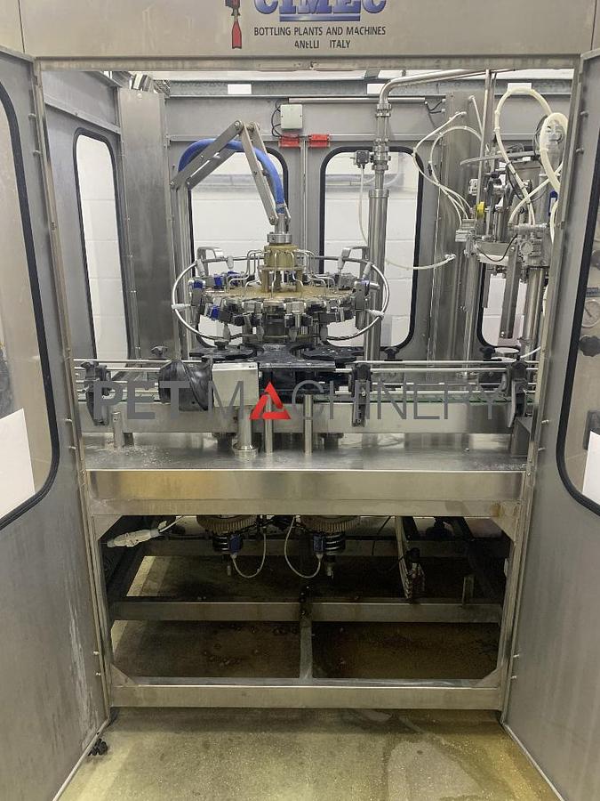 Used 2013 CIMEC America DPS 12-12-1C Bottle Filling Line