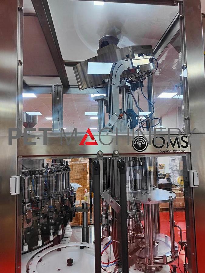 Used 2020 OMS RVOL.TVP 32-8 Filler/Capper Monobloc