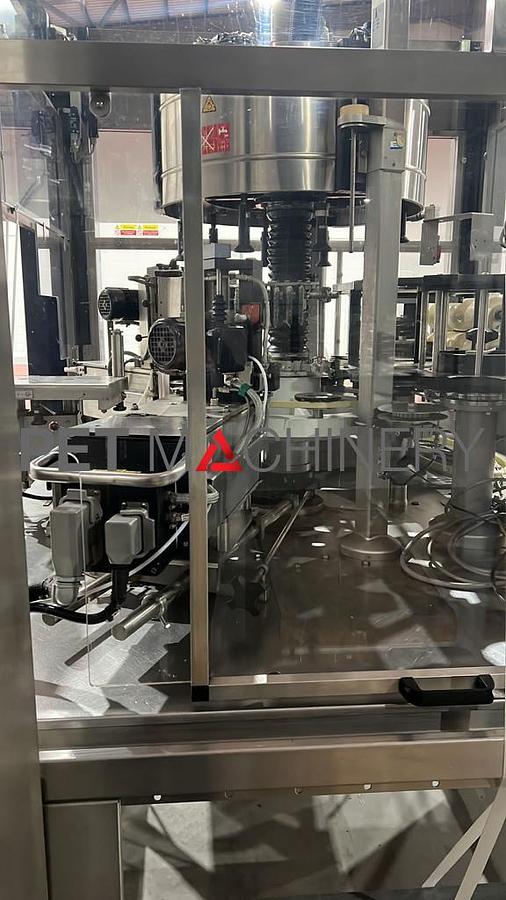 Used 2012 Krones Canmatic Hot Glue Wrap-around Labeller