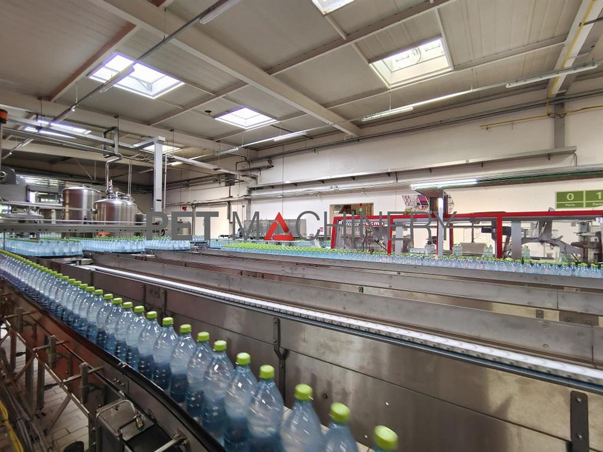 Used 1999 KHS VK-E 40/88/16/S PET Rinser/Filler/Capper for Still & Carbonated Mineral Water